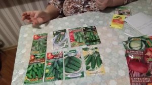 Обзор семян огурцов. Лучшие из лучших. #огурцыурожайные. #огурцыранние.mp4