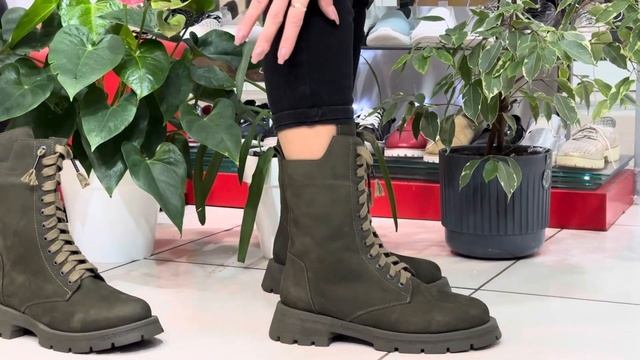Зимние классные ботинки из натурального нубука? смотреть онлайн