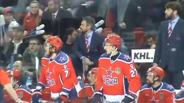 Дмитрий Квартальнов на мостике ЦСКА
