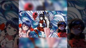 Кроссовер по🧚🏻♀️ винкс клубу и🐞 леди баг и супер🐈 коту, арты