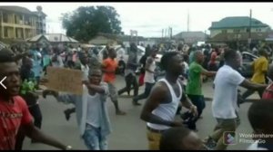 AM NOT DĒÄD AM ALIVE ASARI DOKUBO VOICE LØŮD SEEING HIS OBITUARY PATED IN THE STREET OF WARRI