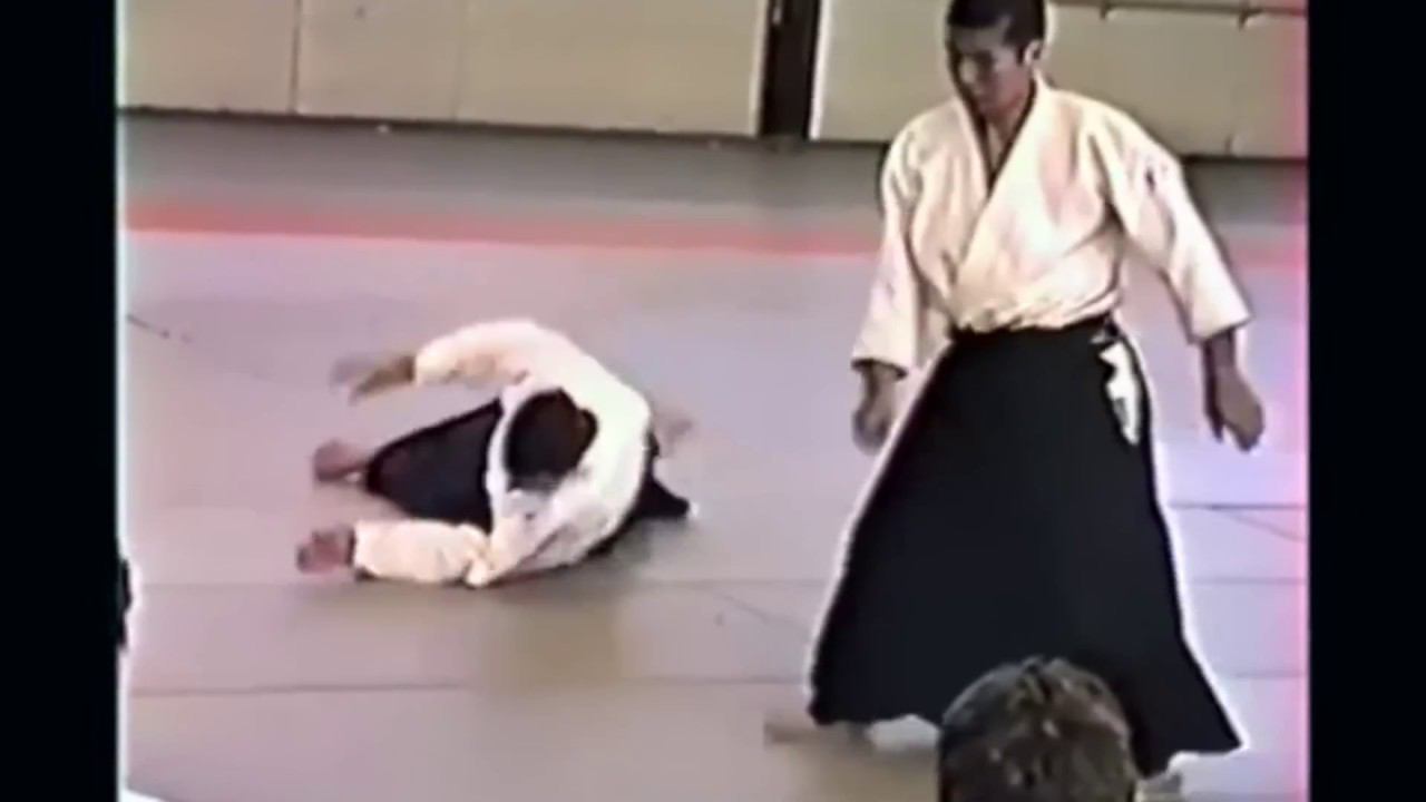 Miyamoto Tsuruzo Shihan 宮本鶴蔵 , France Soulac 1988 Aikido HD