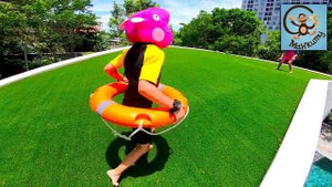 Манкиту. 24 часа с Дианов и Даней. Детский день, бассейн, самокаты и игры. МанкиТайм