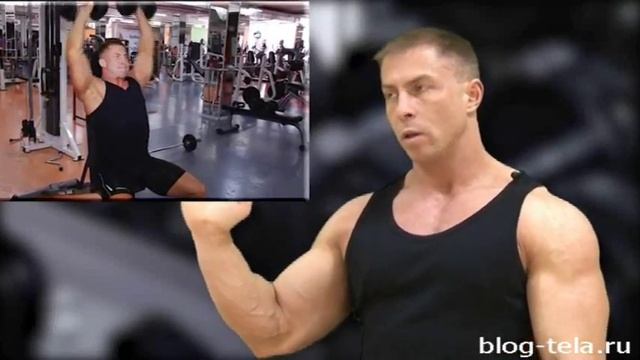 Жим гантелей сидя смотреть онлайн