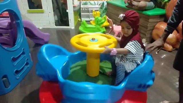 children's play area, the game revolves around spin game
