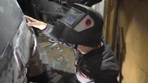 Замена задней арки крыла