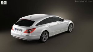 Mercedes-Benz CLS-Class X218 Shooting Brake 2013 by 3D model store Humster3D.com