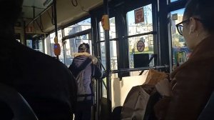 Поездка на троллейбусе "ВМЗ-5298.01 Авангард" по маршруту 6