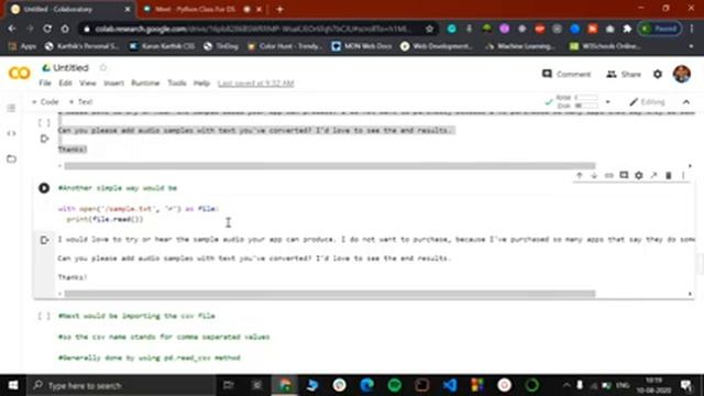 Pandas Basics and It's implementation on a Dataset