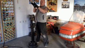 Ремонт траверсы и перьев вилки мотоцикла.(4 раунд).