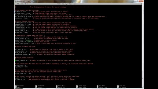 Raspberry PI, Win, Unix Object, Vehicle Speed Camera using  python, opencv, web cam, pi-camera