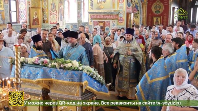 Митрополит Воронежский и Лискинский Сергий посетил храм в честь иконы Божией Матери «Всецарица»