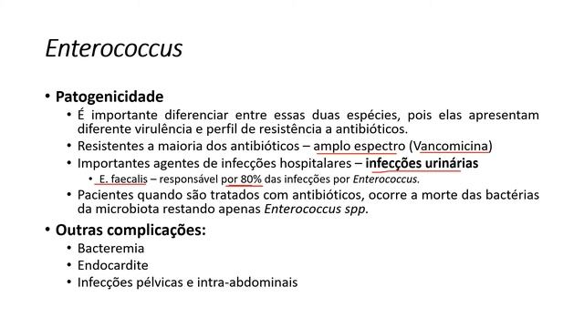 Microbiologia Médica - Enterococcus смотреть онлайн