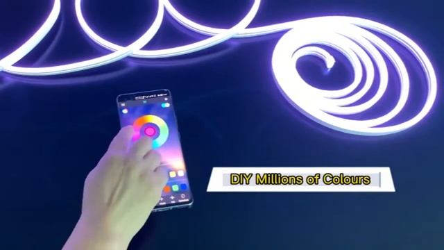12V RGB LED neon light 20 modes with 24 key remote control and APP control смотреть онлайн