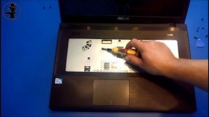 Как разобрать и почистить ноутбук Asus X75 (X75A, X75SV, X75VB, X75VD)