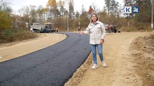 В поселке Соленом Мостовского района проводят масштабные дорожные работы