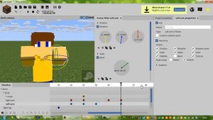 Как сделать анимацию майнкрафт