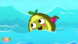 Pit & Penny vs Baby Shark ?? Magic Adventures and Safety Rules on the Beach for Kids