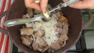 рецепт картофеля с мясом