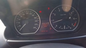 Сброс ошибки давления в шинах BMW E87