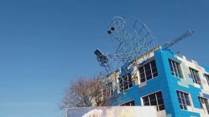 Хранитель времени. Инсталляция Архангел Михаил в Одессе. Стальканат приобразился. Новости Одессы.