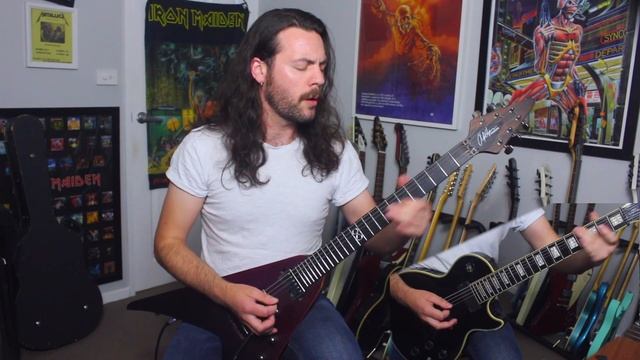 Until the World Goes Cold - Trivium guitar cover | Epiphone MKH Les Paul & Chapman MLV смотреть онлайн