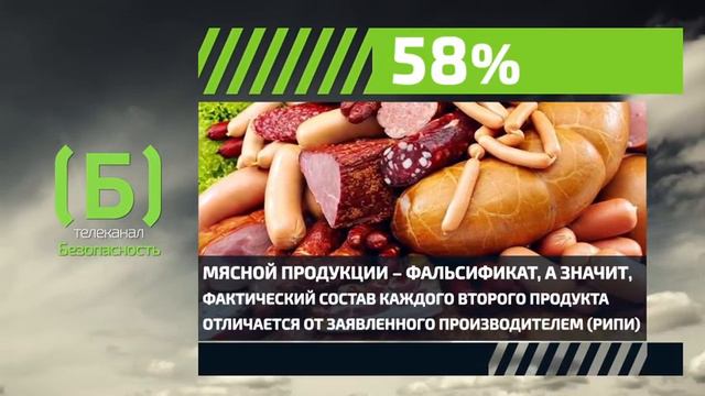 Сколько мясной продукции является фальсификатом? смотреть онлайн