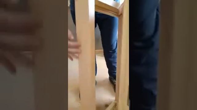 Макет деревянной двери из кедра