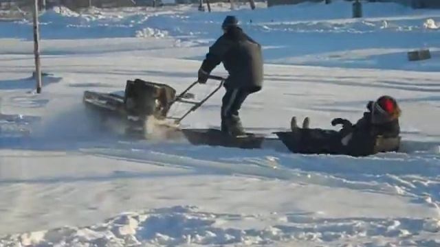 Мотобуксировщик "TAMASKAN" 1 смотреть онлайн