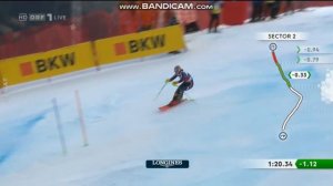 Lucas Braathen wins Slalom Adelboden 2023 (ORF)