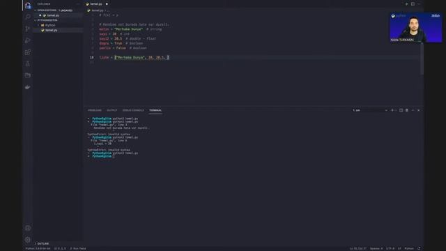 IEEE IZU | MTG Eğitim | Nikita TÜRKMEN | PYTHON смотреть онлайн
