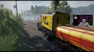 SnowRunner: Таймыр (РФ). Где найти армейский грузовик DAN 96320? Поручение - Заблудившийся в лесу!