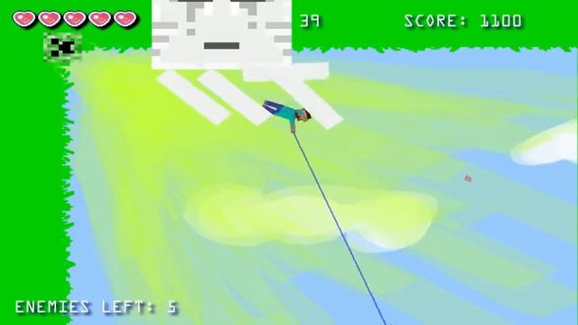 Minecraft Flash Game (AS3) смотреть онлайн