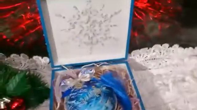 Новогодняя игрушка. Ручная работа. Серия "Зима" смотреть онлайн