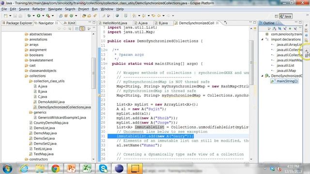 Introduction to Java Collections Class & Methods