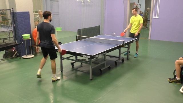 Осокин В. (I) - Киреев Р. (II) турнир по настольному теннису СК Звездный 19.11 СПб смотреть онлайн