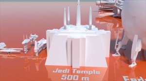 Star Wars Size Comparison 3D