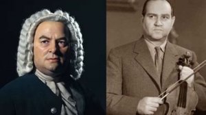 *****И.С.Бах. Концерт для скрипки с оркестром ми мажор, части1-я и 2-я. Исп. Д.Ойстрах и Венский СО