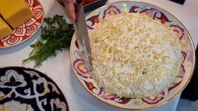 Очень Вкусный Салат "Русская красавица" | Праздничный Новогодний Потрясающий