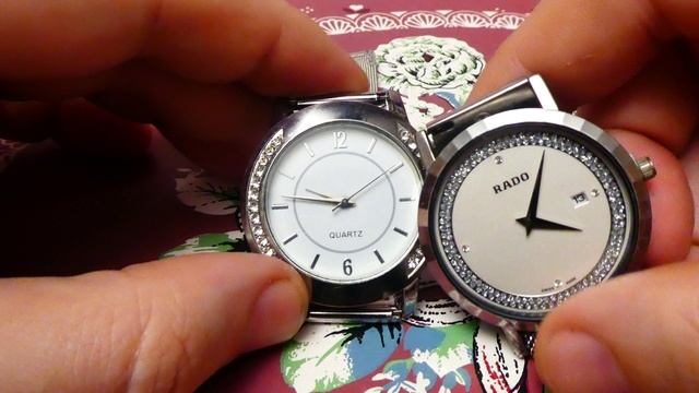 Часы "Золотой Кристалл" - Женские наручные кварцевые часы из Китая с сайта Joom - Обзор и отзыв.