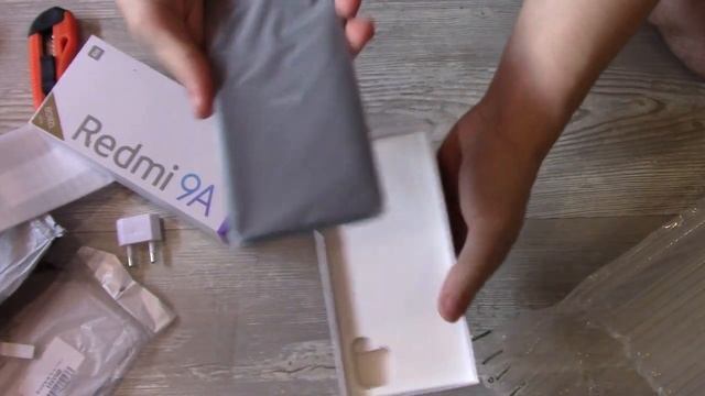 Телефон с алиэкспресс 2022 Redmi 9A пришёл с "подарком" смотреть онлайн