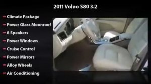 2011 Volvo S80 3.2