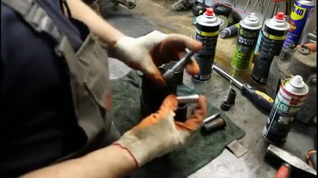 Очистка тормозного механизма смотреть онлайн