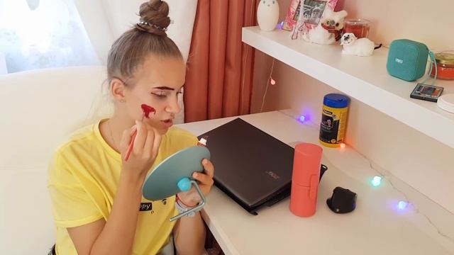 Делаю МАКИЯЖ к 1 Сентября / ОСТАЛАСЬ БЕЗ БРОВИ / МАКИЯЖ ТИНТами! смотреть онлайн