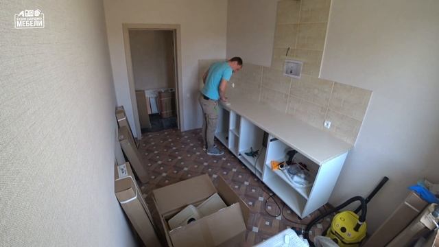 Монтаж кухонного гарнитура фабрика ОПИЛОК выпуск 1/6 смотреть онлайн
