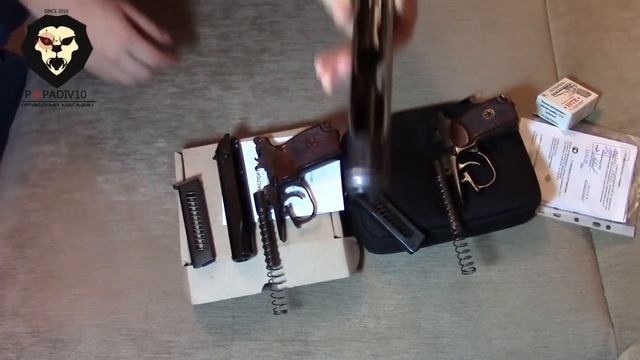 Сравнение охолощенного пистолета Макарова "ПМ СХ" и "ПМ О". Купить popadiv10.ru смотреть онлайн