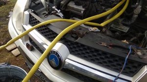 Промывка радиатора печки. Джили мк.