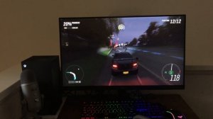 Xbox Series X Forza Horizon 4 and UFC 4 Gameplay POV on LG Ultragear 1440P Monitor