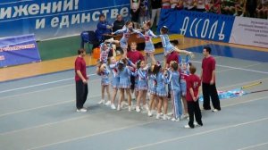 Чирлидинг. Категория: дети.