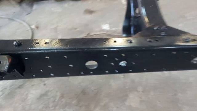 Реставрация рамы NISSAN ATLAS 1,5 тонны - приведение рамы в порядок под хозяина (только результат) смотреть онлайн